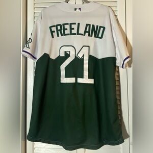 Nike Colorado Rockies City Connect Team Jersey, Size XXL, Kyle Freeland #21, MLB